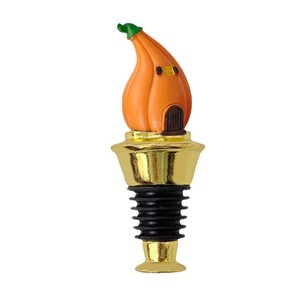Halloween Pumpkin Bottle Stoppers Cork Sealing Wine Stopper Cute Style Party Gift - Product Image 2