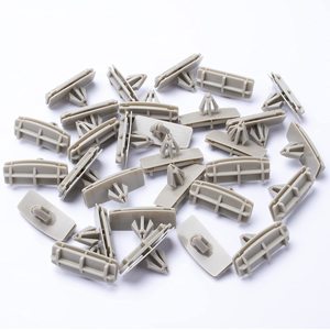 BMW Chrysler Jeep <b>Door</b> <b>Trim</b> Panel Clips Black Plastic Fasteners for Repair Replacement - Product Image 2
