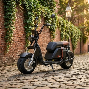 Scooter Électrique Puissant 2 Roues Adulte 1000W Batterie Lithium 20Ah Pneus Larges à Disque pour Trajets Quotidien SS701 Moteur Puissant 1000W - Product Image 1