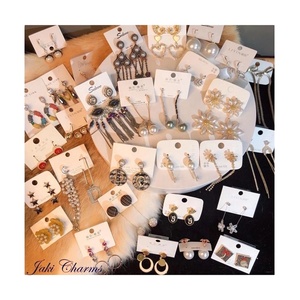 Aros con perlas cultivadas plata 925 Pendientes Joyería Venta al por mayor pendientes circular plata 925 por mayor de plata 925aretes - Product Image 1