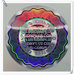 3D Laser <strong>Barcode</strong> Series Number Hologram Anti-Counterfeit PET Beverage <strong>Stickers</strong> for Wine Beer Coffee Mineral Water Carton Strong - Product Image 5
