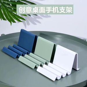 Desktop Phone Holder Wave Shaped Multi Functional Pen Stand Flexible Desk Organizer Universal Mobile Tablet Support - Product Image 5