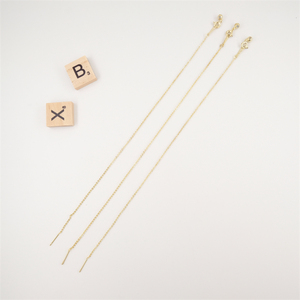 Catene per la creazione di <span class=keywords><strong>gioielli</strong></span> in ottone placcato oro 18k <span class=keywords><strong>gioielli</strong></span> aleaccessori mobile regolabile bracciale O catene - Product Image 5