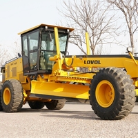 Niveleuse compacte LOVOL 220 CV pour la construction et l'entretien routier avec moteur Cummins – Composants essentiels