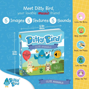 Libros de Música con Temática Animal, Juguetes Educativos Interesantes para Niños y Recursos de Aprendizaje, Juguetes Sensoriales, Tapa Dura de Cartón - Product Image 2