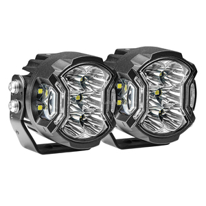 Feux antibrouillard LED 2025 3 pouces 50W blanc ambre avec DRL 12V 24V, projecteur étanche, éclairage <span class=keywords><strong>de</strong></span> conduite 4x4 LED - Product Image 3