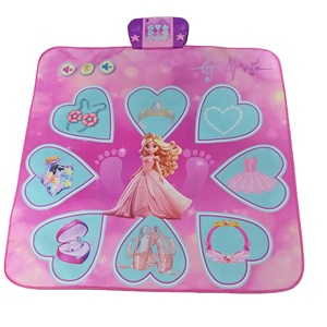 <span class=keywords><strong>Tapis</strong></span> de danse électronique pour enfants R01-MAX, <span class=keywords><strong>tapis</strong></span> de jeu musical avec lumières LED, volume réglable, jeu de rythme amusant, jouet pour filles et garçons, cadeaux - Product Image 2