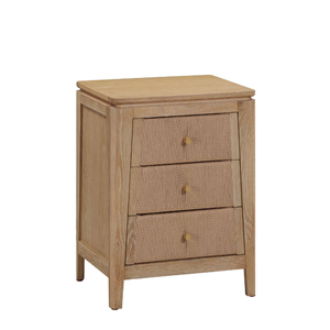 Marca ELYSIUM, mesita de noche de madera maciza plegable moderna, mejor precio, mesita de noche, muebles de dormitorio, Vietnam para uso doméstico - Product Image 1