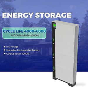 Sistema de Almacenamiento de Energía con Batería de Litio Apilable de 51.2V 5-15kWh, Protección IP54, Alta Potencia para el Hogar, CA - Product Image 4