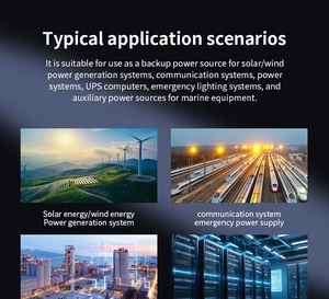 Baterías de gel 2V de 2000Ah y 200Ah sin mantenimiento, baterías de ciclo profundo para equipos médicos y baterías para equipos marinos - Product Image 6