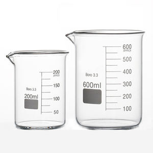 Verrerie de laboratoire Bécher <span class=keywords><strong>en</strong></span> <span class=keywords><strong>verre</strong></span> Boro3.3 25ml 50ml 250ml 500ml 1000ml Bécher <span class=keywords><strong>en</strong></span> borosilicate Bécher de mesure de haute qualité - Product Image 5