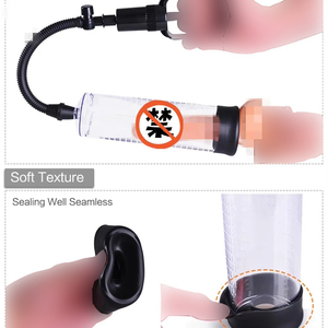 Alat Pembesar Penis YAQU untuk Pria, Perangkat Ereksi dengan Bantuan Batang Tarik, Masturbator Hisap, Stimulasi, Latihan Penis untuk Pria - Product Image 3