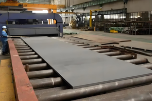 Thép tấm công nghiệp bắn nổ dây chuyền sản xuất tiền xử lý cho xỉ và loại bỏ rỉ sét bắn nổ - Product Image 4