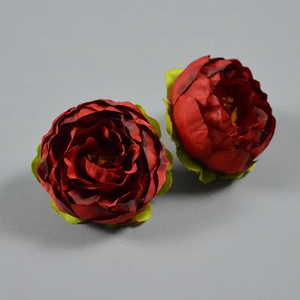 Fiore di <span class=keywords><strong>Peonia</strong></span> in Seta di Alta Qualità Fatto a Mano, 5cm, Stile Europeo, Decorazione per Torte, Festa della Mamma, San Valentino - Product Image 6