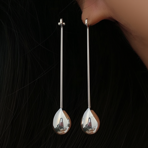 Boucles d'oreilles pendantes tendance E295-174-056P - Product Image 3