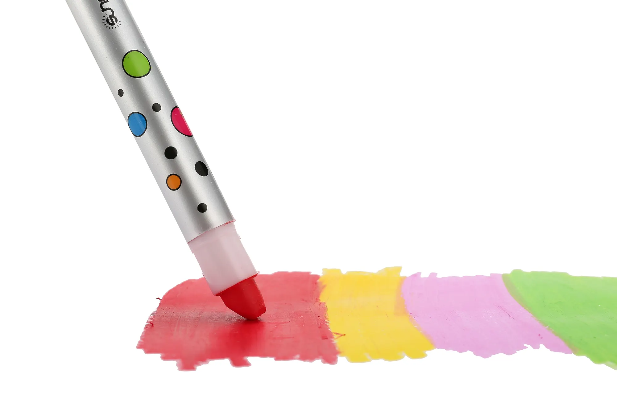 12 Màu Sắc Có Thể Giặt Được Crayon Silky Toddler Crayon Số Lượng Lớn Bút Chì Màu