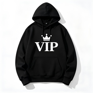เสื้อฮู้ดดี้โอเวอร์ไซส์ผ้าฝ้าย 100% คุณภาพสูง ทรงหลวม ไหล่ตก พิมพ์ลาย สตรีทแวร์ ผลิตตามสั่ง - Product Image 1