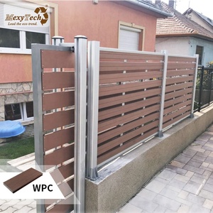 Casa personalizado WPC cerca de puertas y parrillas diseño <span class=keywords><strong>para</strong></span> balcón jardín - Product Image 4