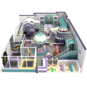 Équipement de divertissement pour enfants à bas prix et de bonne qualité, équipement de terrain de jeux intérieur, terrain de jeux intérieur pour enfants sur le thème personnalisé - Product Image 1
