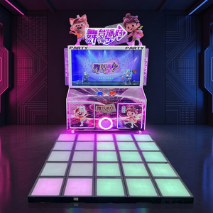 Máquina de Baile HGR Amusement Dream Stage, Equipo de Juego Arcade con Luces LED Intermitentes de Colores, Pantalla de 55 Pulgadas para Niños y Adultos - Product Image 6