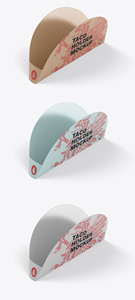 Support à tacos en papier kraft anti-graisse de 6 à 8 pouces avec logo personnalisé, finition brillante/mate, pour hot-dogs et sushis - Product Image 4
