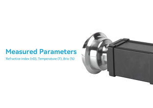 Zhyq Industriële Economische Continue Auto <span class=keywords><strong>Inline</strong></span> Brix <span class=keywords><strong>Refractometer</strong></span> Ip66 Bescherming 4-20ma/Rs485 Voor Chemische Oplossing Brouwerij - Product Image 5