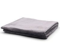 Serviette de nettoyage de voiture en microfibre tricotée à haute absorption 400gsm, séchage rapide 40*60cm, vente en gros