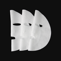 Composants OEM, feuille de lyocell 50 g/m², matériau pour masque facial, pour les usines cosmétiques et les projets de marques privées