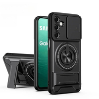 Coque de protection Armor pour Samsung Galaxy S26 S25 Edge S24 S23 S22 Ultra Plus S25FE S24FE avec support magnétique et protection d'objectif
