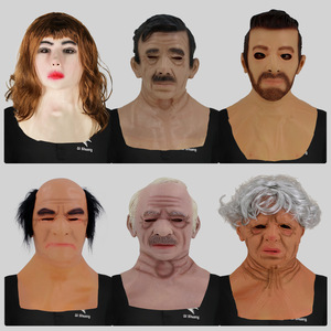 Serie di Maschere per Giochi di Ruolo, Maschere per Balli in <span class=keywords><strong>Maschera</strong></span> e Streaming Live, Accessori per Feste di Halloween - Product Image 4