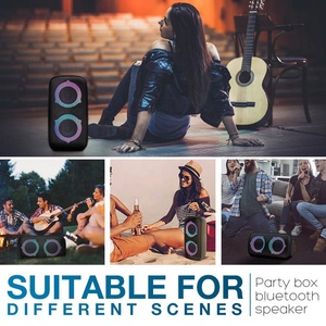 Fuerte Potente 80W Inalámbrico Portátil <span class=keywords><strong>Caixa</strong></span> De Som Altavoces Party Box Music Box Altavoz Bluetooth con luz RGB - Product Image 4