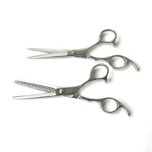 Hot bán 5.5 "màu vàng Beauty Salon cắt tóc chuyên nghiệp Salon cắt kéo - Product Image 4
