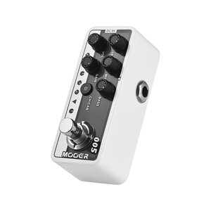 MOOER 005 BROWN SOUND Pedale Preamplificatore per Chitarra a Doppio Canale, Preamplificatore Digitale Moderno Anni '<span class=keywords><strong>80</strong></span>, EQ a 3 Bande, 2 Modalità, True Bypass - Product Image 6