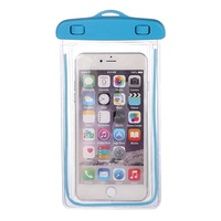 Étui pour téléphone portable sous-marin IPX8 étui de téléphone étanche lumineux sac étui étanche pour IPhone Android