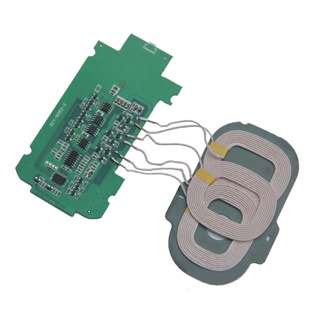#46134 5V/2A DIY 3 Coils Qi Wireless Charger PCBA Circuit Board Qi Wireless Charging Standard Accessories HOT