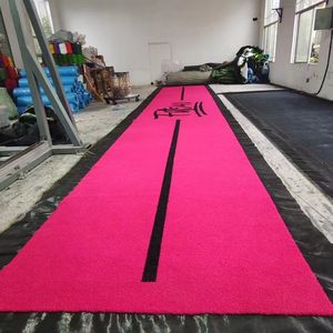 Usine en gros personnalisé GYM gazon bleu vert couleur/numéros gazon artificiel/pousser traîneau formation - Product Image 3