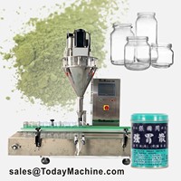 Machine de remplissage de poudre semi-automatique laboratoire haute précision 0.001G assaisonnement acrylique chimique Pigment poudre de henné Machine de remplissage