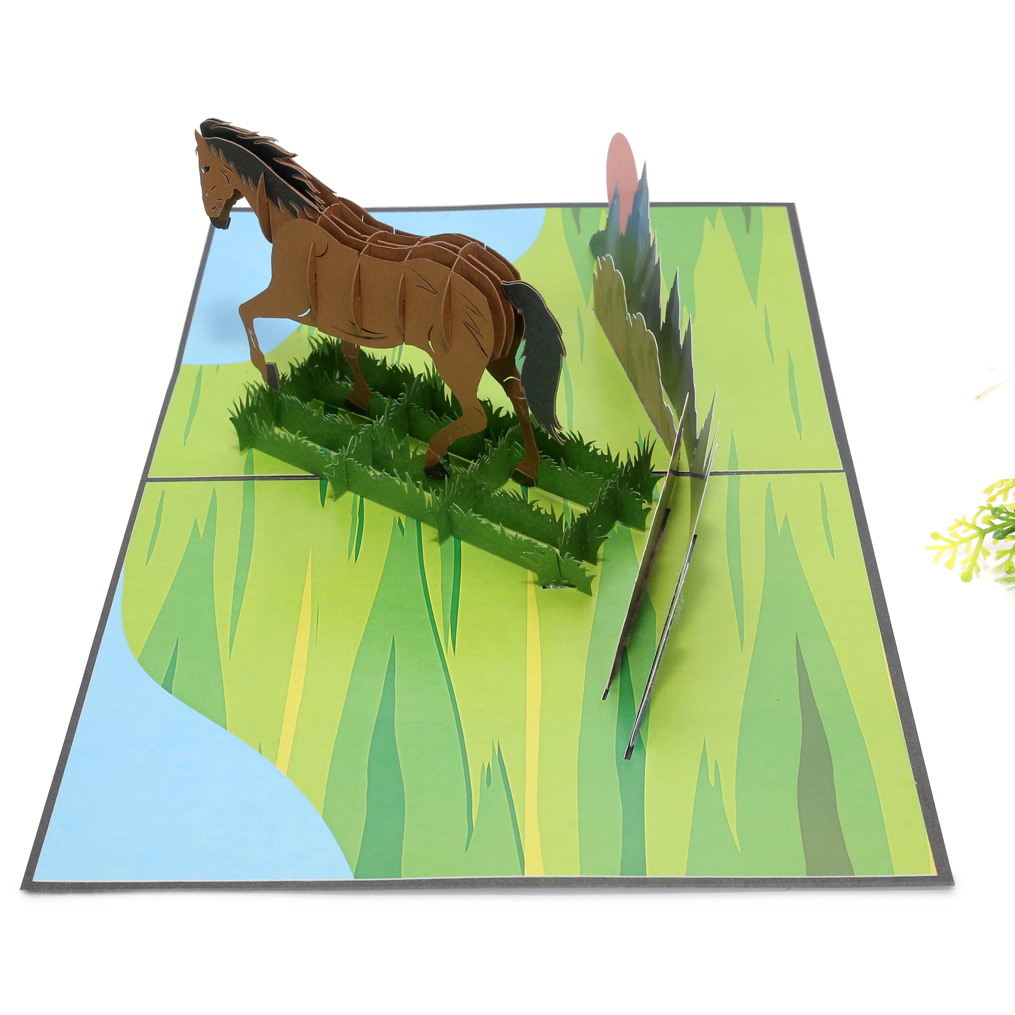 Dreaming Spires" Top Of The World Pop Up Greetings Card - Me&McQ
