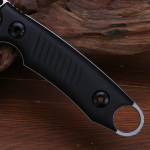 Cuchillo Táctico de Supervivencia de Acero Inoxidable Personalizable con Hoja Fija y Mango de Plástico para Uso en Exteriores y Soporte OEM - Product Image 6