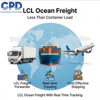 Transitaire maritime LCL (Less Than Container Load) avec suivi en temps réel