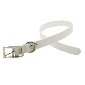 Muker Luxury Dog GPS Tracker Collar Waterproof TPU Solid Pattern Breakaway Feature Fluorescent Plastic Rivet Decoration for Sale - Product Image 5