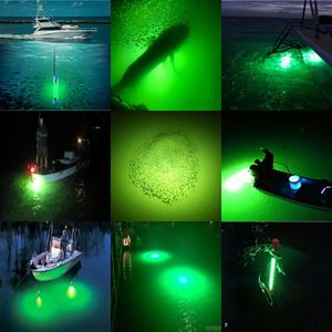 Evertine <span class=keywords><strong>ETOP</strong></span> IP68 Lampe de pêche sous-marine en polycarbonate vert bleu super lumineuse LED 13W 12-36V AC/DC Garantie 2 ans Nuit - Product Image 5