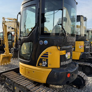 Modelos de excavadora Komatsu PC35MR usados de alta calidad, componentes centrales incluidos, cojinete de bomba de engranajes de motor a la venta - Product Image 3