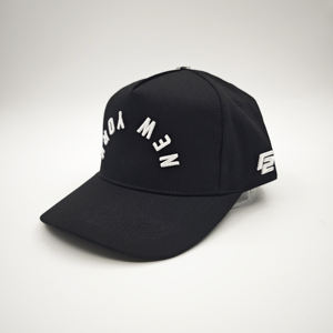 Casquette de baseball Oxford à logo personnalisé, design tendance, broderie en gros, 5 panneaux, design bicolore, coton, unisexe - Product Image 4