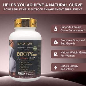 All'ingrosso Maca Plus Booty capsule Curve in modo sicuro e sano ingrandendo i glutei dell'anca e del sedere grande - Product Image 5