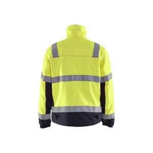 Blaklader-406915143389S แจ็คเก็ตฤดูหนาว Hi-Vis สีเหลือง/สีกรมท่า-7330509552117ันหนาวเปลวไฟ - Product Image 2