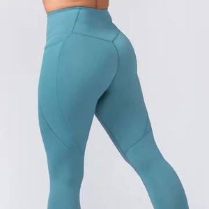 Custom Logo Yoga Pants Comfortable Stretchy Womens <b>Leggings</b> Tights <b>Leggings</b> With Side <b>Pockets</b> for Women Yoga <b>Leggings</b> - Product Image 5