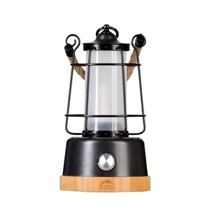 Lampe de camping d'extérieur à LED, batterie externe, lampe de tente, lanterne de jardin, ampoules, batterie 90 ABS, Wild Land Vintage Black IPX4 95 - Product Image 1