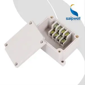 SAIPWELL/SAIP Productos más vendidos para exteriores IP67 100*68*50mm Caja de bloque de terminales de plástico impermeable eléctrico ()
