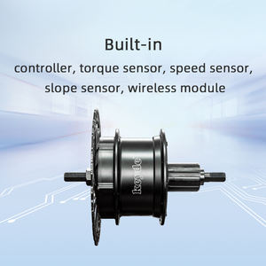 2024 le kit de conversion le plus chaud en Europe Mini <span class=keywords><strong>taille</strong></span> haute puissance Ebike frein à disque moteur de couple moteur de moyeu de roue arrière - Product Image 2